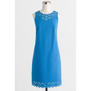 🌸 J. Crew Laser-Cut Floral Dress